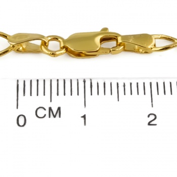 9ct gold 4.6g 18 inch curb Chain
